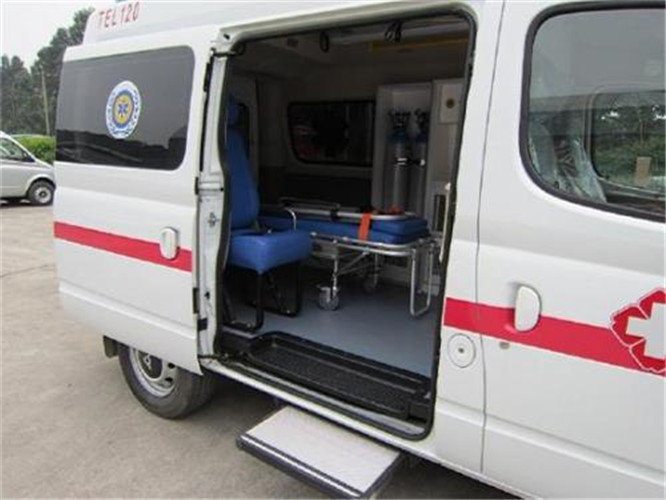 甘井子救护车出租服务案例7